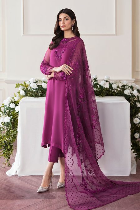 Baroque Exclusive Formal Embroidered Chiffon