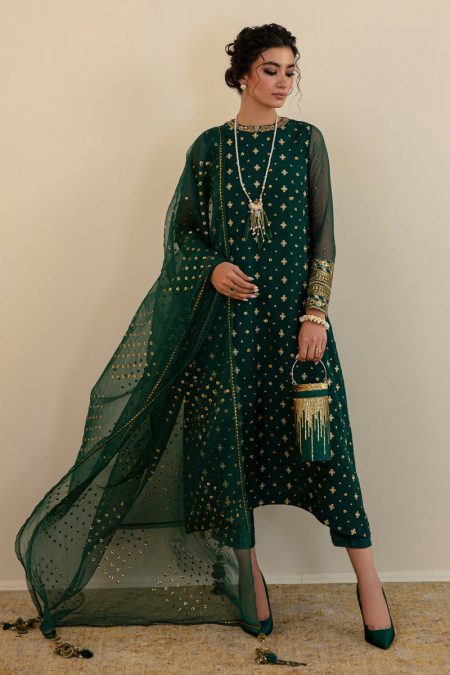 Baroque Exclusive Formal Embroidered Chiffon