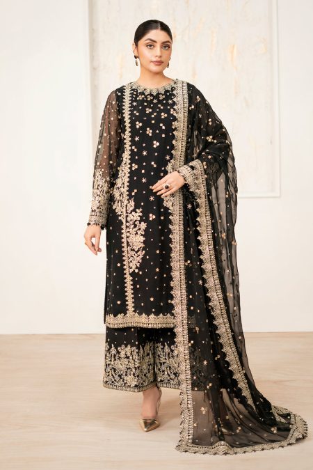 Baroque Exclusive Formal Embroidered Chiffon