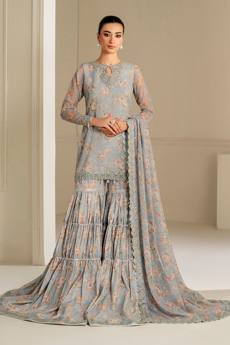 Baroque Exclusive Formal Embroidered Chiffon