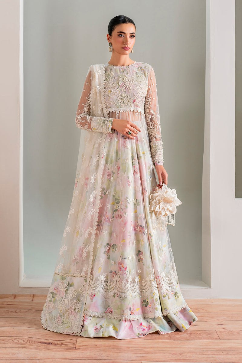 Baroque Exclusive Formal Embroidered Net