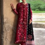 Hussain Rehar KARANDI UNSTITCHED 25 - Pankhuri