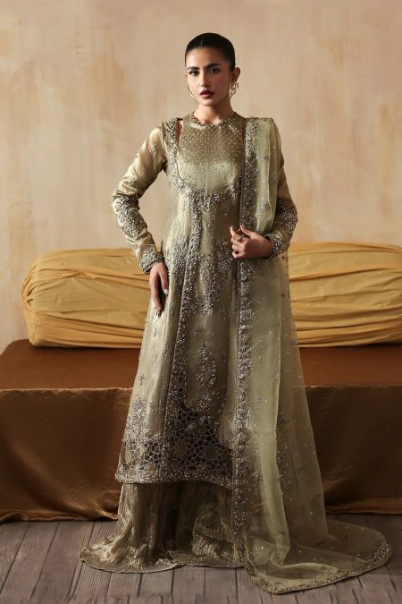 Jahanara By Zarposh Embroidered Organza Festive'25 3 Piece