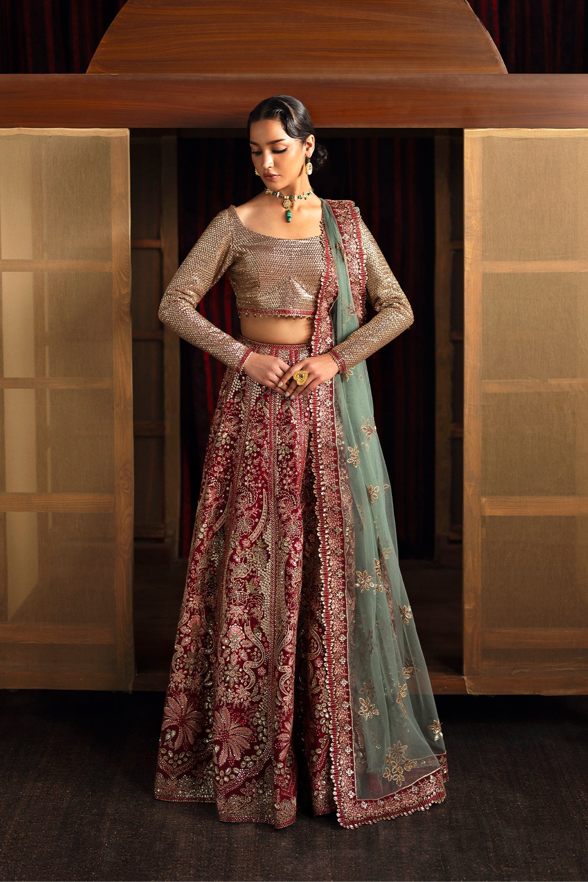 Ayzel -Kaashvi Wedding Unstitched '25 ROSHANI