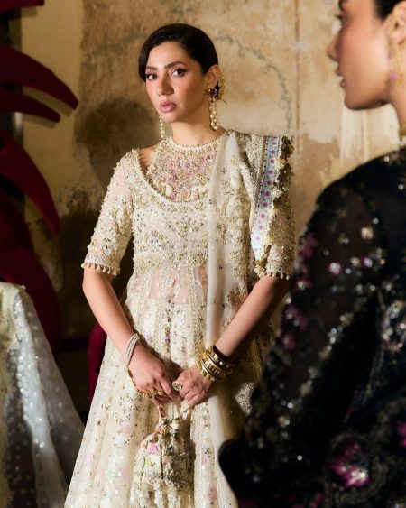 Faisal Fabrics - Freeshia by Suffuse Embroidered Organza Unstitched 3Pc Suit - ISHANI