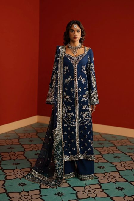 Divani By Afrozeh Embroidered The Silk Edit'25- Mahreen