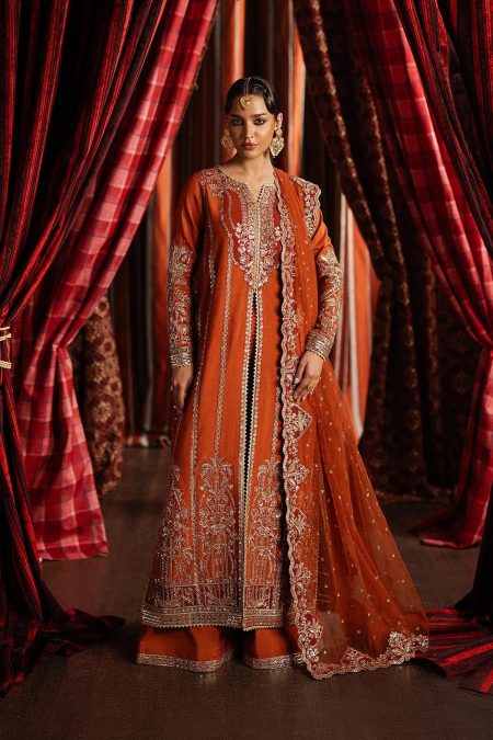 Divani By Afrozeh Embroidered The Silk Edit'25- Aafreen
