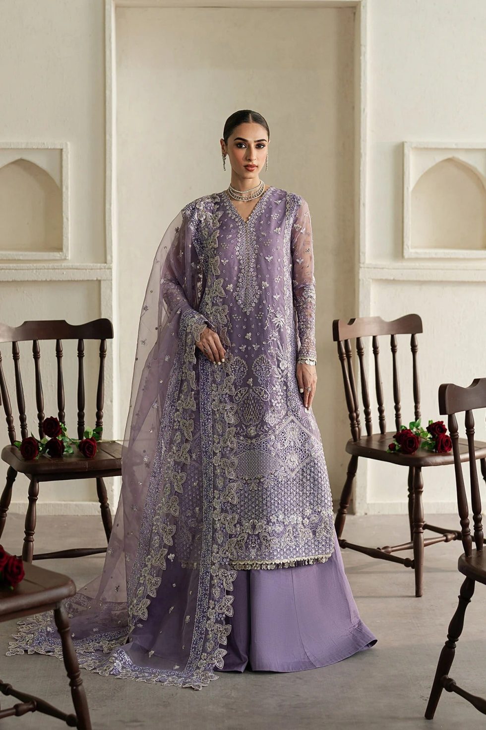 Pehli Nazar By Ayzel Luxury Embroidered EID Festive Unstitched 3pcs