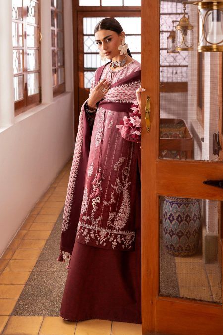 Jazmin - Embroidered Luxury Lawn SL26-D08